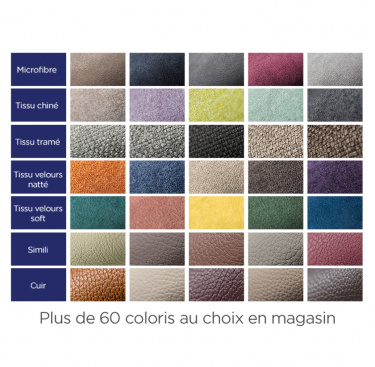Têtière amovible rectangle ouate