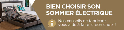 guide d'achat sommier électrique