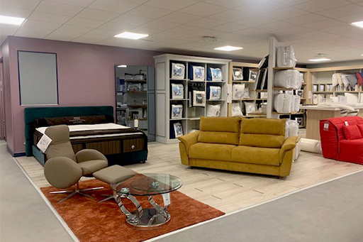 Intérieur magasin de literie Cannes - [4]